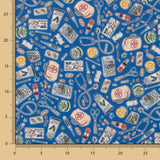 Popeline Sanitário Azul - Ribes y Casals