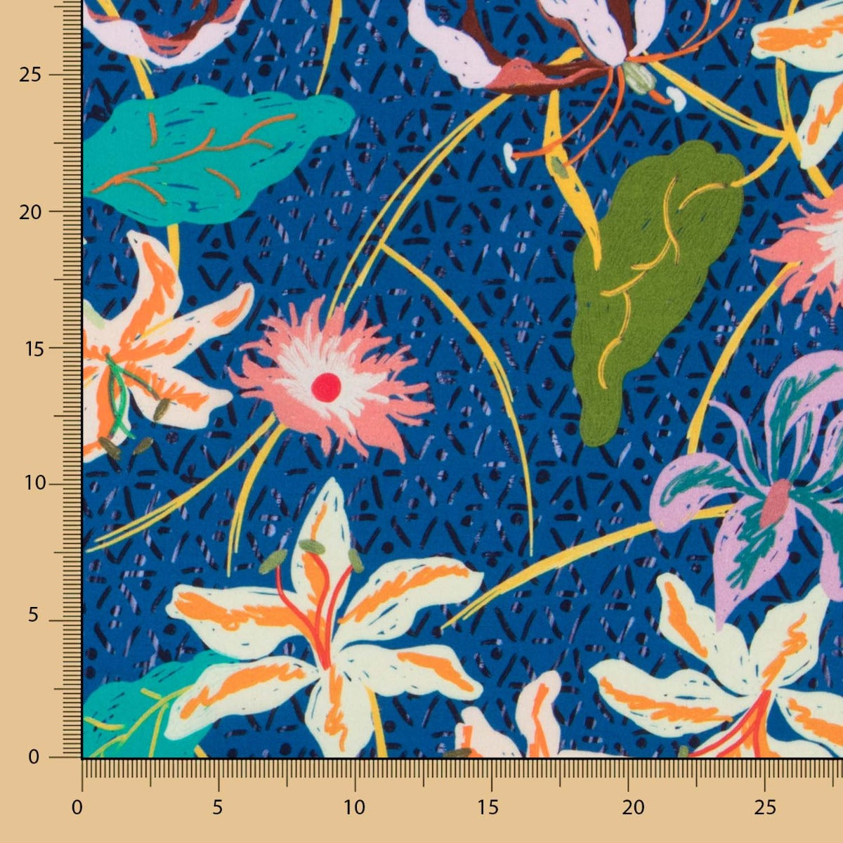 Viscose Tropical Azulón - Ribes y Casals