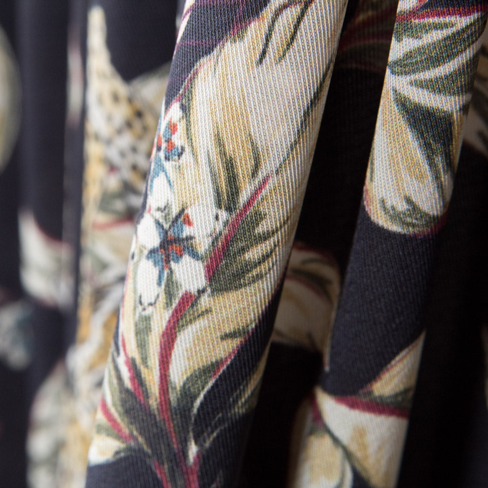 Cetim Tiger Azul Escuro - Ribes y Casals