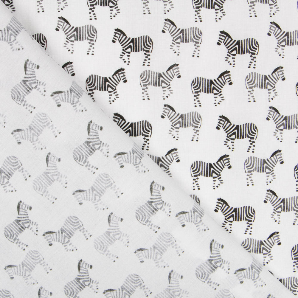Algodão Antibacteriano Zebras - Ribes y Casals