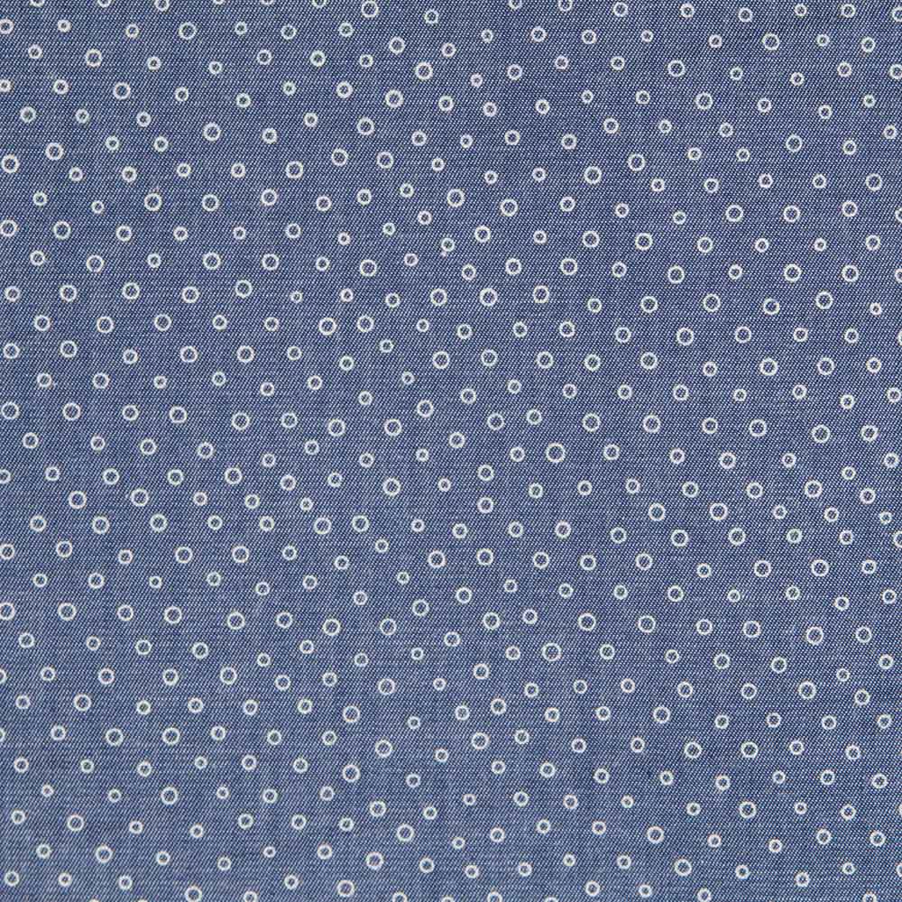 Denim Algodão Fino Bubble - Ribes y Casals