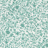 Algodão Antibacteriano Flores Verde - Ribes y Casals