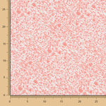 Algodão Antibacteriano Flores Coral - Ribes y Casals