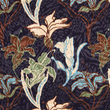 Cetim Jacquard Flor Marinho - Ribes y Casals