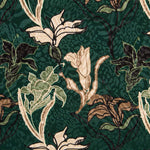 Cetim Jacquard Flor Garrafa - Ribes y Casals