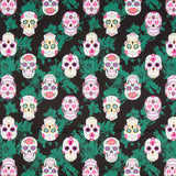 Algodón Catrina Mexican Skull - Ribes y Casals