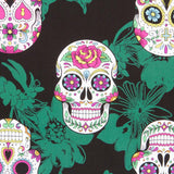 Algodón Catrina Mexican Skull - Ribes y Casals