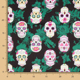 Algodón Catrina Mexican Skull - Ribes y Casals