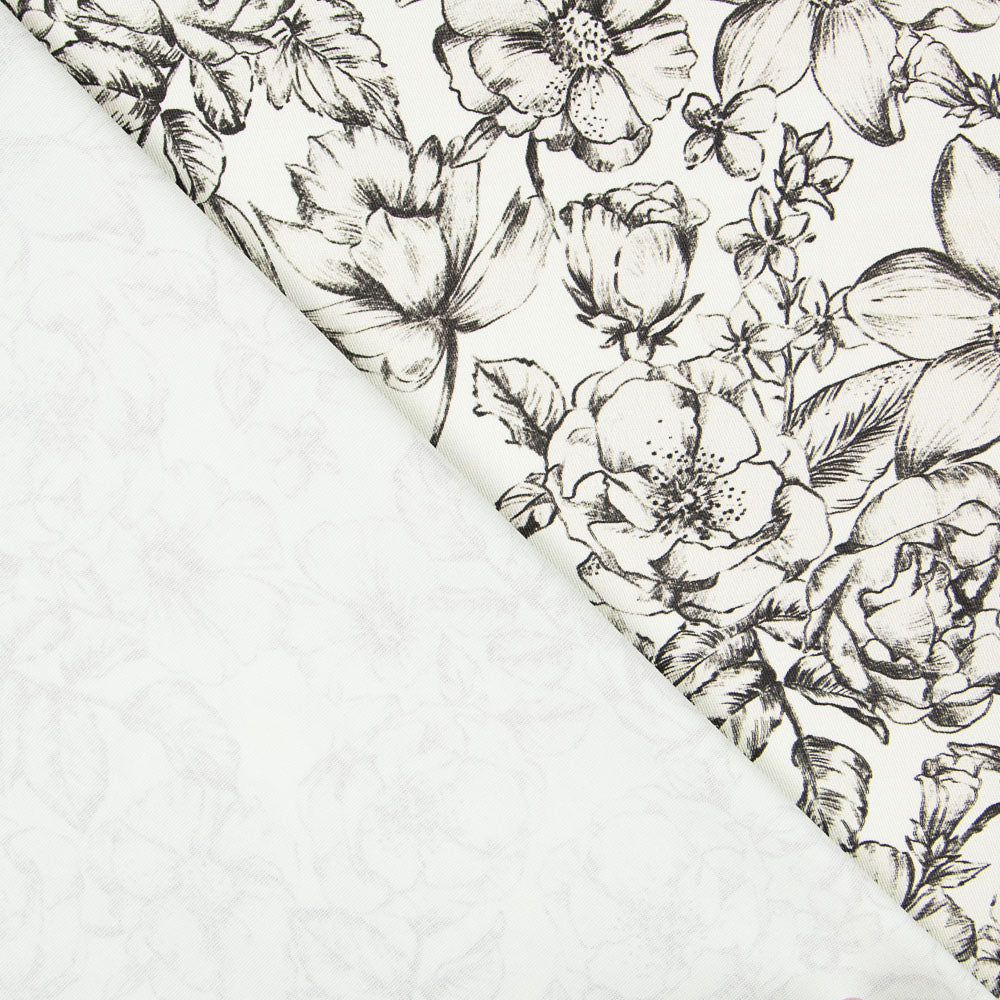 Algodão Spandex Flor Cru - Ribes y Casals