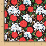 Algodón Floral y Calaveras - Ribes y Casals