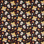 Algodón Catrina Party Negra - Ribes y Casals