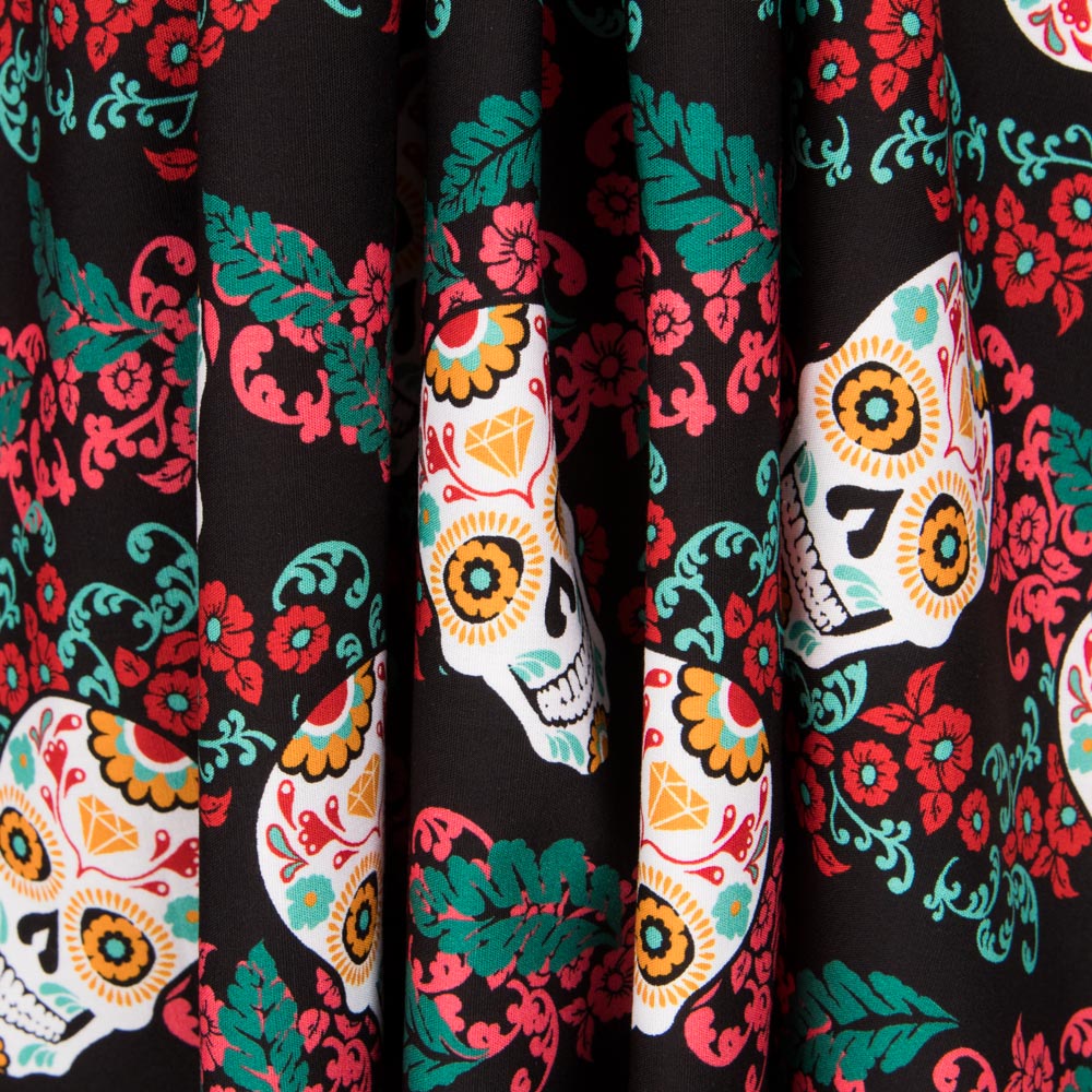 Algodón Catrina Florales - Ribes y Casals