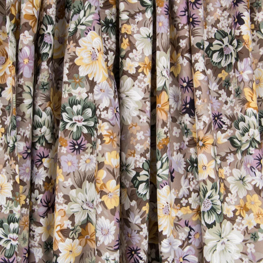 Popeline Cretona Bege - Ribes y Casals