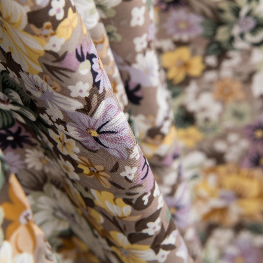 Popeline Cretona Bege - Ribes y Casals