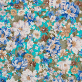 Popeline Cretone Turquesa - Ribes y Casals