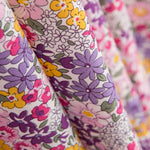 Popelín Garden Flores Lilas - Ribes y Casals