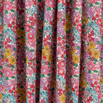 Popelín Garden Flores Coral - Ribes y Casals