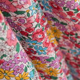 Popelín Garden Flores Coral - Ribes y Casals