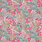 Popelín Garden Flores Rosa - Ribes y Casals