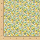 Popelín Flores Amarillas - Ribes y Casals