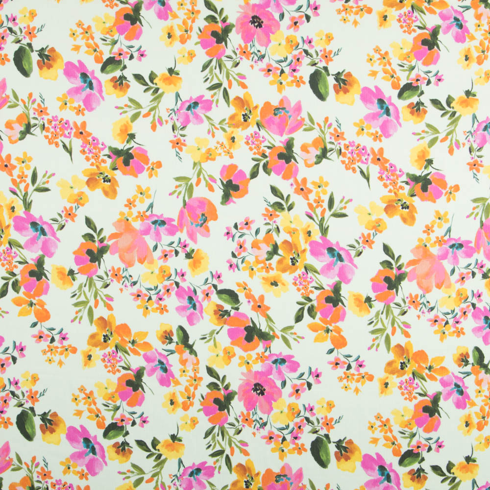 Bambu Poliéster Verde Flor - Ribes y Casals