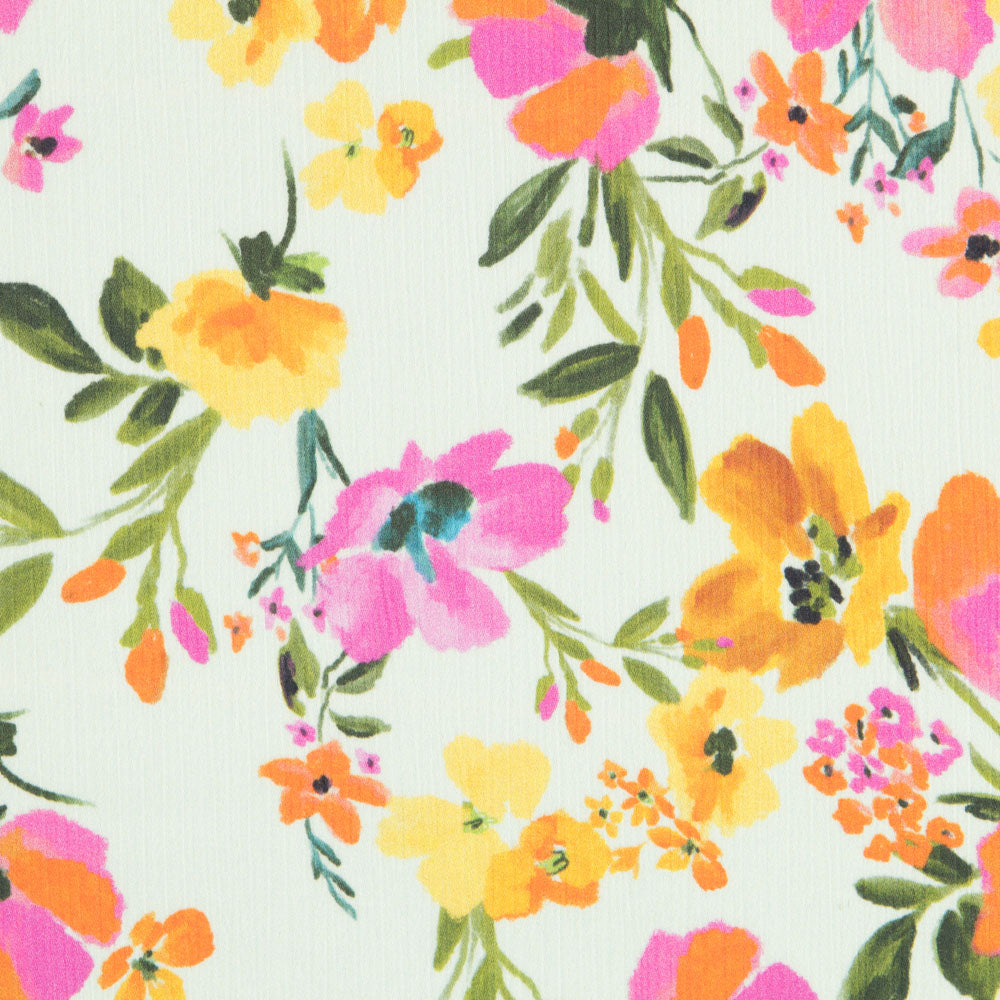 Bambu Poliéster Verde Flor - Ribes y Casals