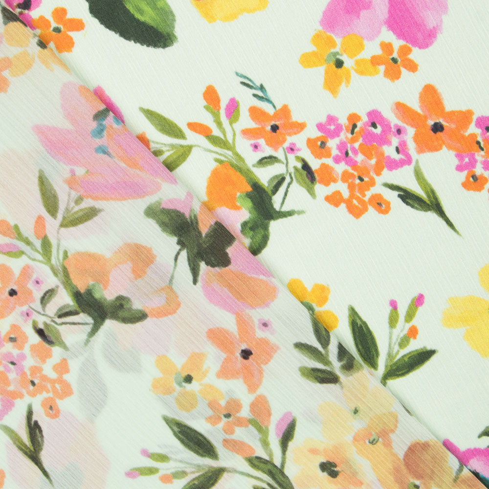 Bambu Poliéster Verde Flor - Ribes y Casals