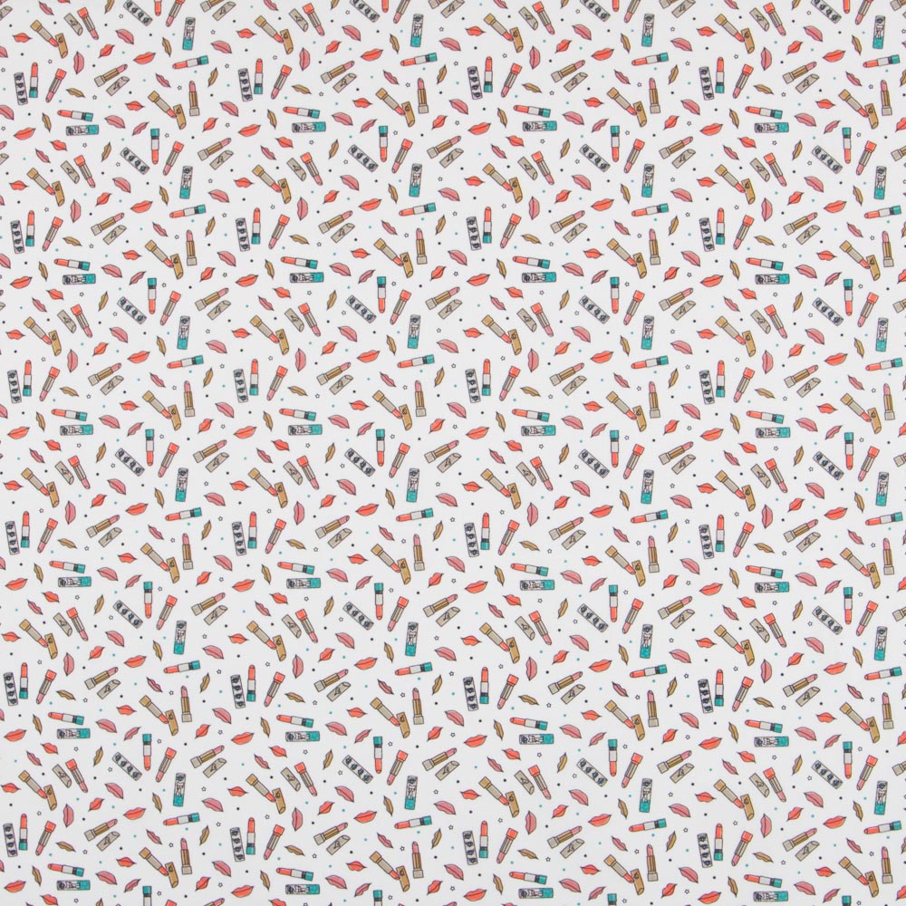 Popeline Batom Branco - Ribes y Casals