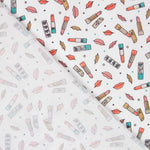 Popeline Batom Branco - Ribes y Casals