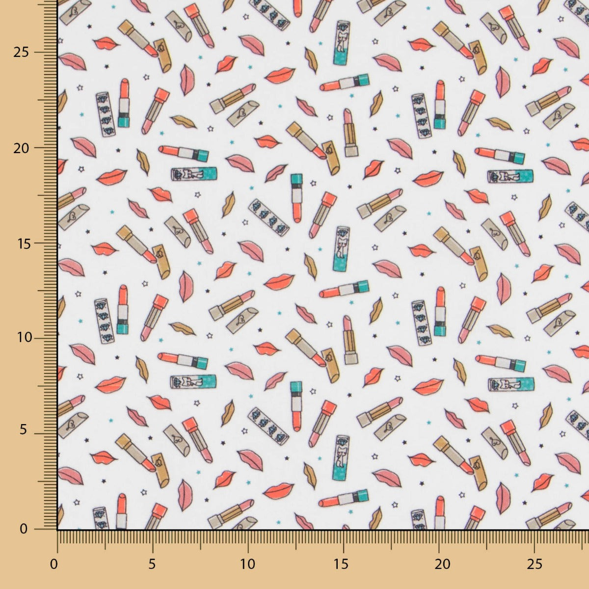 Popeline Batom Branco - Ribes y Casals