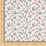 Popeline Batom Branco - Ribes y Casals