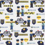 Popeline Police Branco - Ribes y Casals