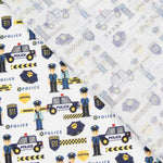 Popeline Police Branco - Ribes y Casals