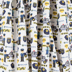 Popeline Police Branco - Ribes y Casals