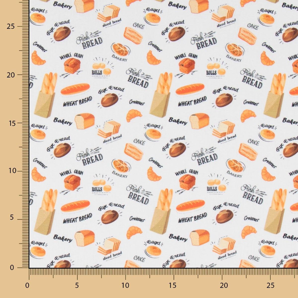 Popeline Bread Branco - Ribes y Casals