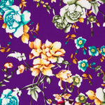 Crepe Poliéster Cretonne Roxo - Ribes y Casals