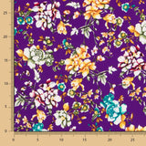 Crepe Poliéster Cretonne Roxo - Ribes y Casals