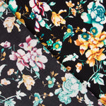 Crepe Poliéster Cretonne Preto - Ribes y Casals