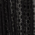 Encaje Elástico Geométrico Negro - Ribes y Casals