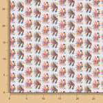 Popeline Galos Multicolorido - Ribes y Casals