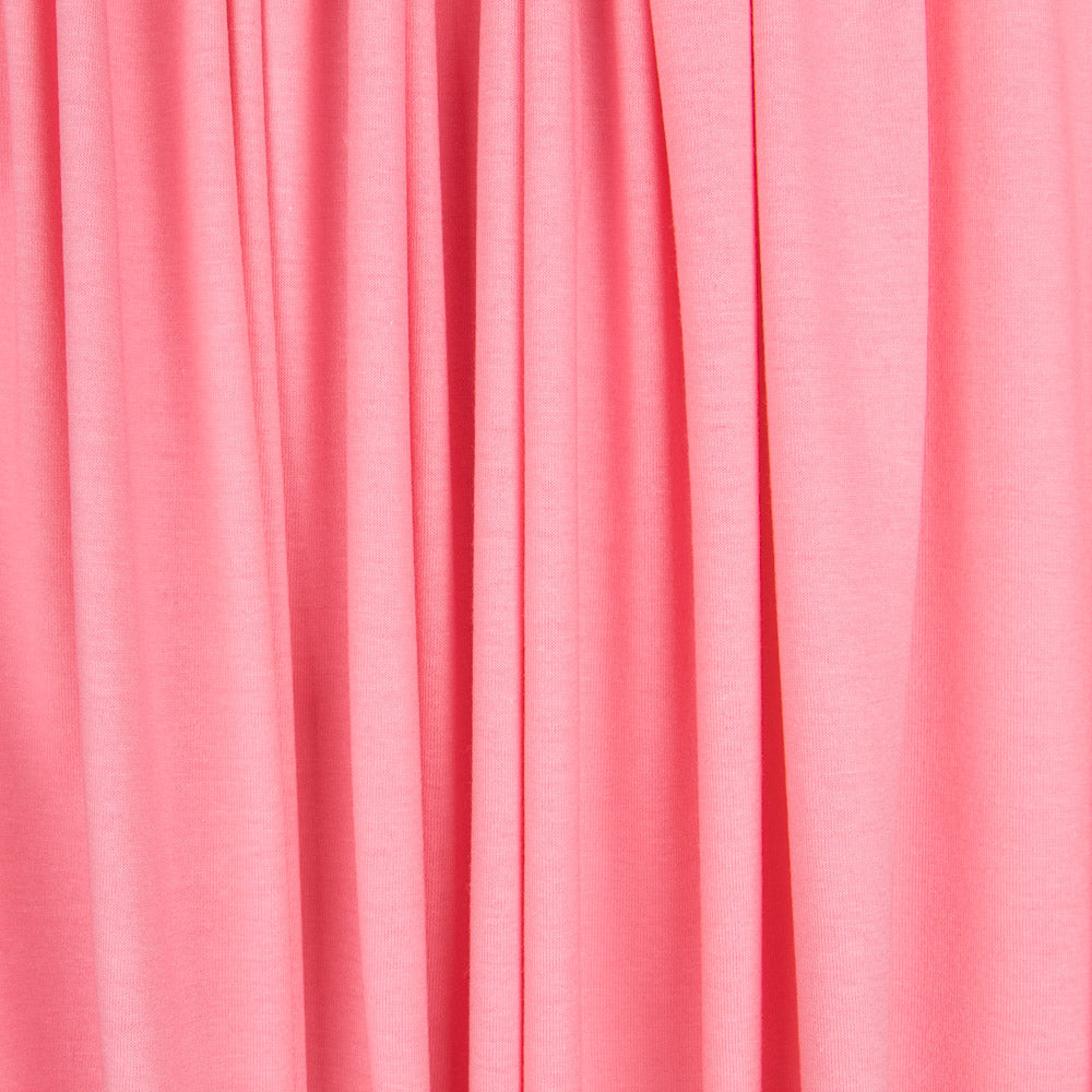 Tecido Malha Algodão Rosa - Ribes y Casals