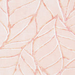 Loneta Estampada Hojas Rosa Maquillaje - Ribes y Casals