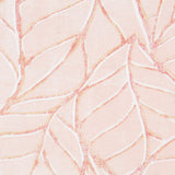 Loneta Estampada Hojas Rosa Maquillaje - Ribes y Casals