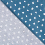 Algodão Estrelas Fundo Azul - Ribes y Casals