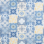 Toalha Anti Manchas Mosaico Azul - Ribes y Casals