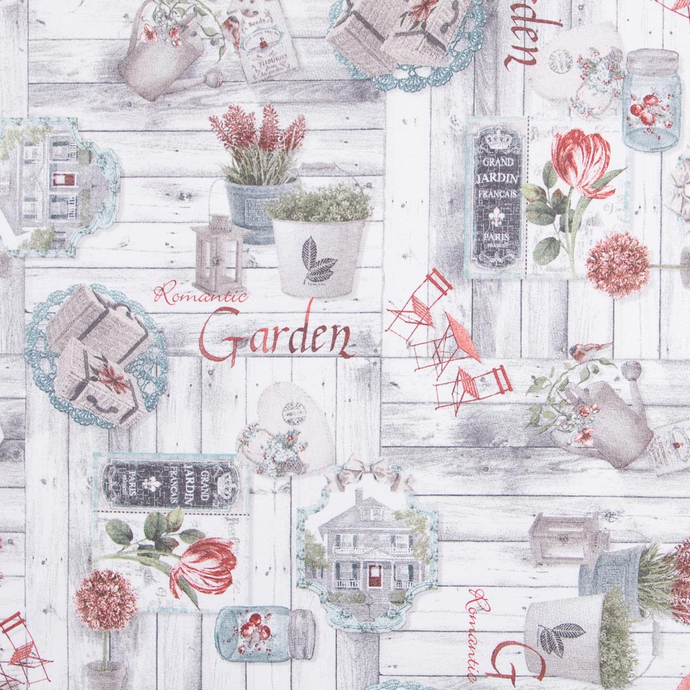 Toalha Anti Manchas Romantic Garden - Ribes y Casals