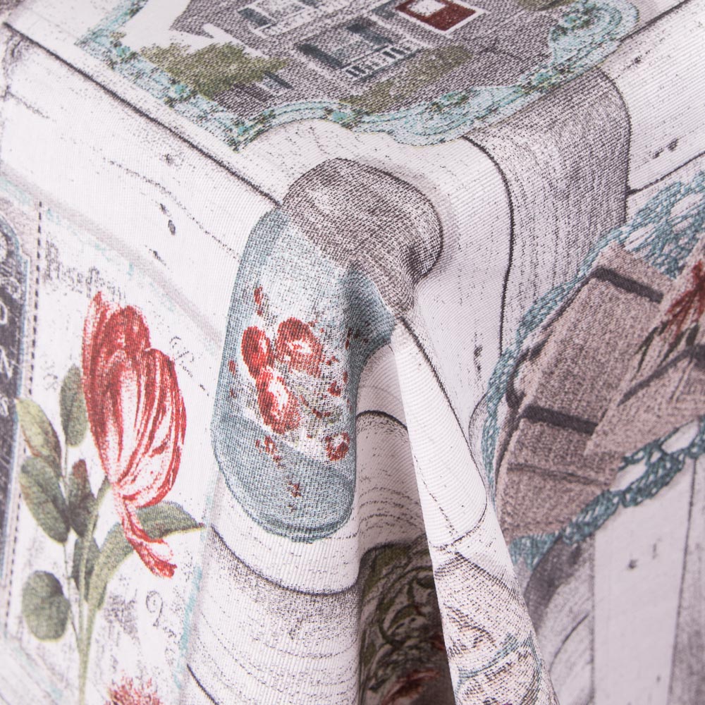 Toalha Anti Manchas Romantic Garden - Ribes y Casals