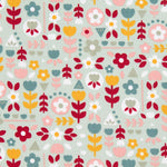 Algodão Mosaico Flores - Ribes y Casals