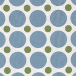 Algodão Bolinhas Médio Azul-Verde - Ribes y Casals