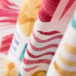 Loneta Estampada Hexágono Multicolor - Ribes y Casals